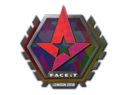 Sticker | Astralis (Holo) | London 2018 (Sticker | Astralis (Holo) | London 2018)