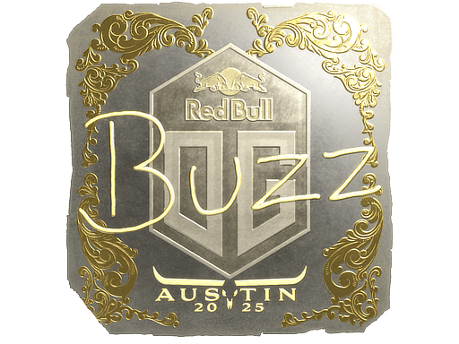 Sticker | Buzz (Gold) | Austin 2025 (Sticker | Buzz (Gold) | Austin 2025)