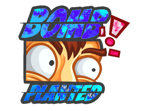 Sticker | Bomb Planted (Holo) (Sticker | Bomb Planted (Holo))