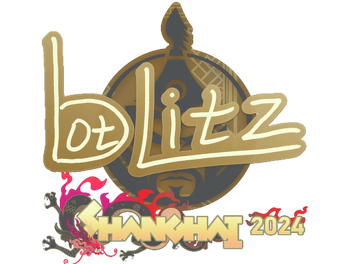 Sticker | bLitz | Shanghai 2024 (Sticker | bLitz | Shanghai 2024)
