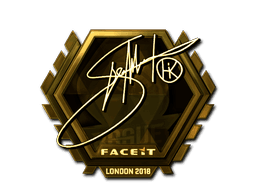 Sticker | Hiko (Gold) | London 2018 (Sticker | Hiko (Gold) | London 2018)
