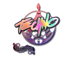 Sticker | Techno4K (Holo) | Paris 2023 (Sticker | Techno4K (Holo) | Paris 2023)
