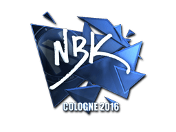 Sticker | NBK- (Foil) | Cologne 2016 (Sticker | NBK- (Foil) | Cologne 2016)