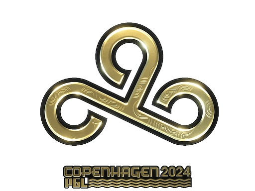 Sticker | Cloud9 (Gold) | Copenhagen 2024 (Sticker | Cloud9 (Gold) | Copenhagen 2024)