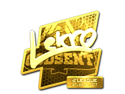 Sticker | Lekr0 (Gold) | Atlanta 2017 (Sticker | Lekr0 (Gold) | Atlanta 2017)