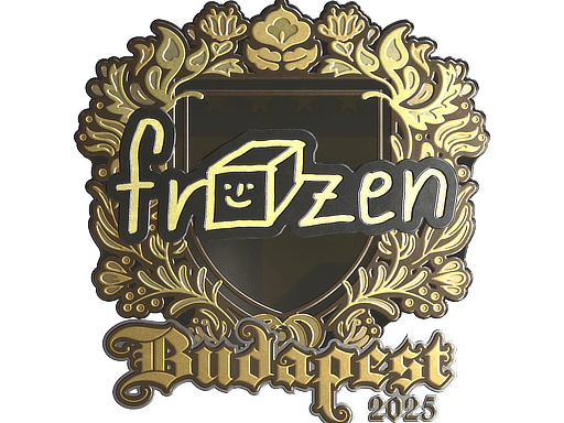 Sticker | frozen (Gold) | Budapest 2025 (Sticker | frozen (Gold) | Budapest 2025)