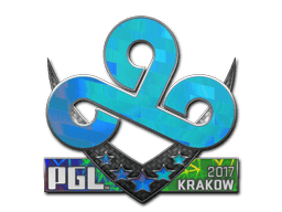 Sticker | Cloud9 (Holo) | Krakow 2017 (Sticker | Cloud9 (Holo) | Krakow 2017)