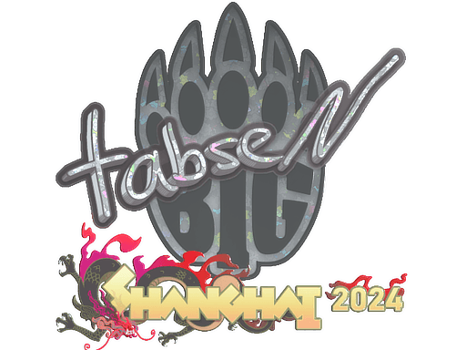 Sticker | tabseN (Glitter) | Shanghai 2024 (Sticker | tabseN (Glitter) | Shanghai 2024)