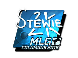 Sticker | Stewie2K (Foil) | MLG Columbus 2016 (Sticker | Stewie2K (Foil) | MLG Columbus 2016)