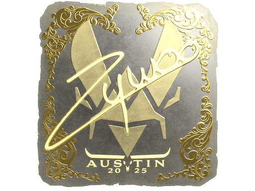Sticker | ZywOo (Gold) | Austin 2025 (Sticker | ZywOo (Gold) | Austin 2025)