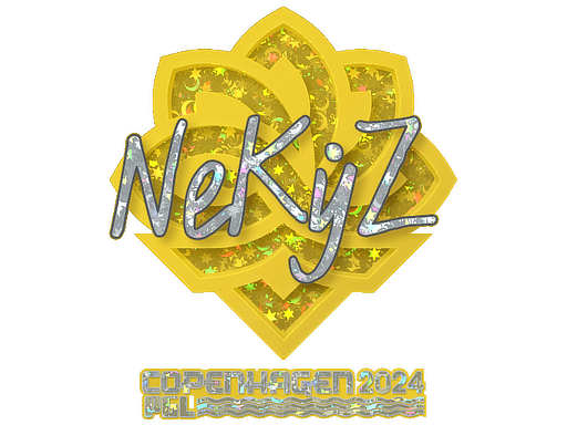 Sticker | NEKiZ (Glitter) | Copenhagen 2024 (Sticker | NEKiZ (Glitter) | Copenhagen 2024)