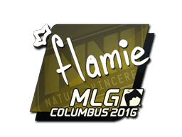 Sticker | flamie | MLG Columbus 2016 (Sticker | flamie | MLG Columbus 2016)