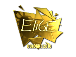 Sticker | EliGE (Gold) | Cologne 2016 (Sticker | EliGE (Gold) | Cologne 2016)