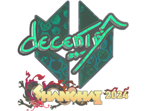 Sticker | decenty (Holo) | Shanghai 2024 (Sticker | decenty (Holo) | Shanghai 2024)