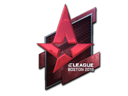 Sticker | Astralis (Foil) | Boston 2018 (Sticker | Astralis (Foil) | Boston 2018)