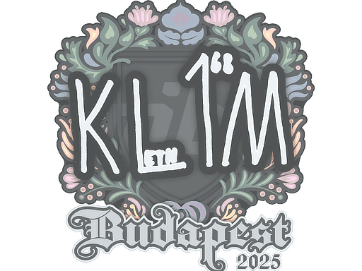 Sticker | kl1m | Budapest 2025 (Sticker | kl1m | Budapest 2025)