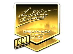 Sticker | Edward (Gold) | Cluj-Napoca 2015 (Sticker | Edward (Gold) | Cluj-Napoca 2015)
