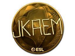 Sticker | jkaem (Gold) | Katowice 2019 (Sticker | jkaem (Gold) | Katowice 2019)