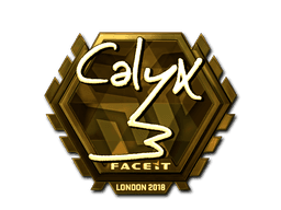 Sticker | Calyx (Gold) | London 2018 (Sticker | Calyx (Gold) | London 2018)