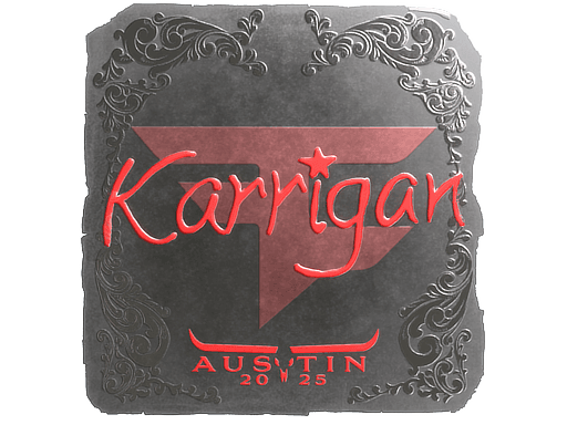 Sticker | karrigan (Foil) | Austin 2025 (Sticker | karrigan (Foil) | Austin 2025)
