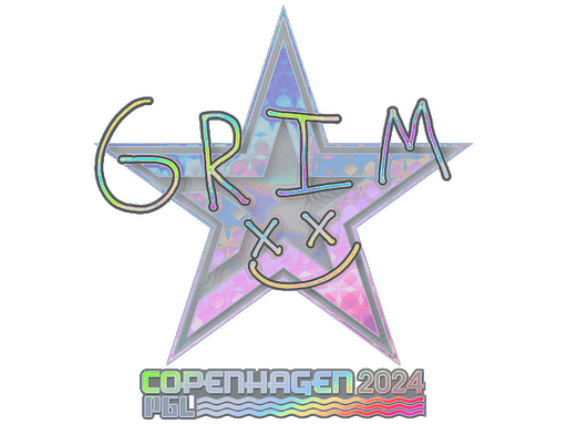 Sticker | Grim (Holo) | Copenhagen 2024 (Sticker | Grim (Holo) | Copenhagen 2024)