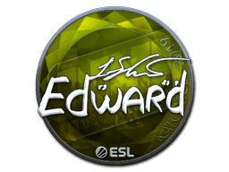 Sticker | Edward (Foil) | Katowice 2019 (Sticker | Edward (Foil) | Katowice 2019)