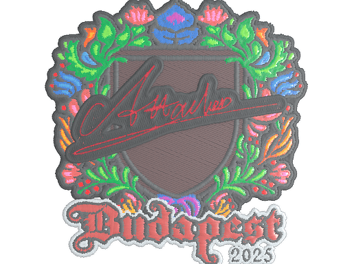 Sticker | Attacker (Embroidered) | Budapest 2025 (Sticker | Attacker (Embroidered) | Budapest 2025)