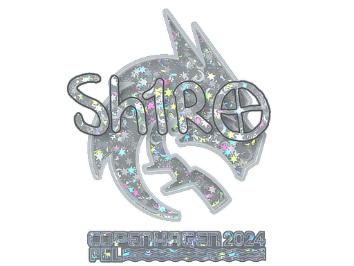 Sticker | sh1ro (Glitter) | Copenhagen 2024 (Sticker | sh1ro (Glitter) | Copenhagen 2024)