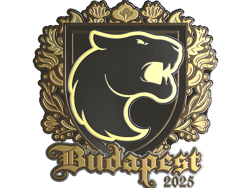 Sticker | FURIA (Gold) | Budapest 2025 (Sticker | FURIA (Gold) | Budapest 2025)