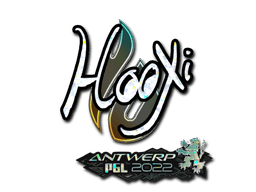 Sticker | HooXi (Glitter) | Antwerp 2022 (Sticker | HooXi (Glitter) | Antwerp 2022)
