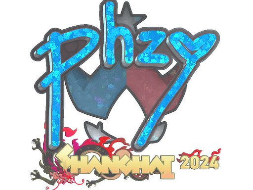 Sticker | phzy (Glitter) | Shanghai 2024 (Sticker | phzy (Glitter) | Shanghai 2024)