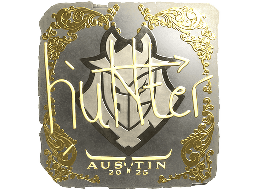 Sticker | huNter- (Gold) | Austin 2025 (Sticker | huNter- (Gold) | Austin 2025)