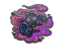 Sticker | Get Smoked (Holo) (Sticker | Get Smoked (Holo))