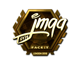 Sticker | jmqa (Gold) | London 2018 (Sticker | jmqa (Gold) | London 2018)