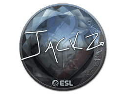 Sticker | JaCkz (Foil) | Katowice 2019 (Sticker | JaCkz (Foil) | Katowice 2019)