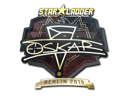 Sticker | oskar (Gold) | Berlin 2019 (Sticker | oskar (Gold) | Berlin 2019)