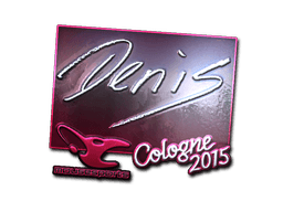 Sticker | denis (Foil) | Cologne 2015 (Sticker | denis (Foil) | Cologne 2015)