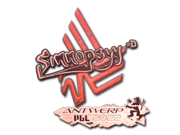 Sticker | sinnopsyy (Holo) | Antwerp 2022 (Sticker | sinnopsyy (Holo) | Antwerp 2022)