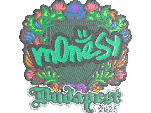 Sticker | m0NESY (Embroidered) | Budapest 2025 (Sticker | m0NESY (Embroidered) | Budapest 2025)