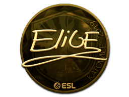 Sticker | EliGE (Gold) | Katowice 2019 (Sticker | EliGE (Gold) | Katowice 2019)