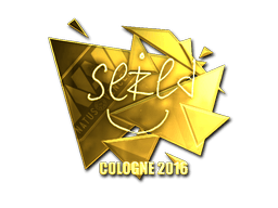 Sticker | seized (Gold) | Cologne 2016 (Sticker | seized (Gold) | Cologne 2016)