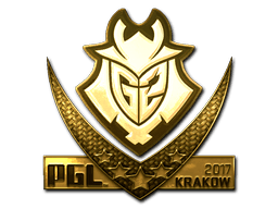 Sticker | G2 Esports (Gold) | Krakow 2017 (Sticker | G2 Esports (Gold) | Krakow 2017)