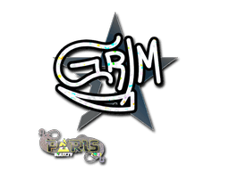 Sticker | Grim (Glitter) | Paris 2023 (Sticker | Grim (Glitter) | Paris 2023)