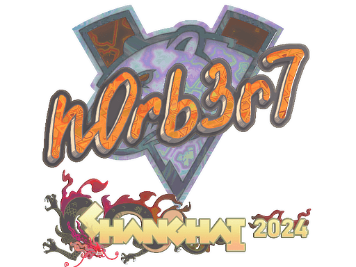 Sticker | n0rb3r7 (Holo) | Shanghai 2024 (Sticker | n0rb3r7 (Holo) | Shanghai 2024)