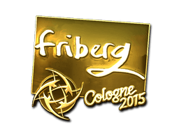 Sticker | friberg (Gold) | Cologne 2015 (Sticker | friberg (Gold) | Cologne 2015)
