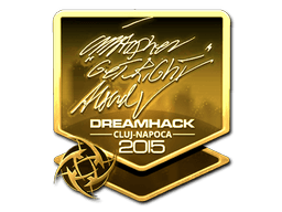 Sticker | GeT_RiGhT (Gold) | Cluj-Napoca 2015 (Sticker | GeT_RiGhT (Gold) | Cluj-Napoca 2015)