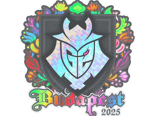 Sticker | G2 esports (Holo) | Budapest 2025 (Sticker | G2 esports (Holo) | Budapest 2025)