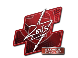 Sticker | Zeus | Atlanta 2017 (Sticker | Zeus | Atlanta 2017)