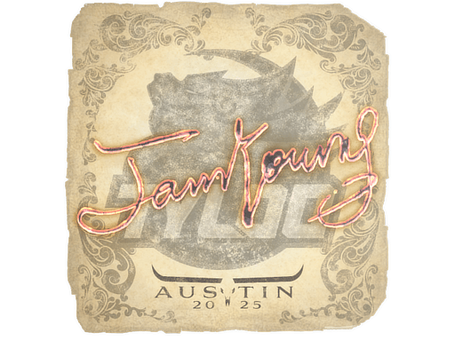 Sticker | JamYoung | Austin 2025 (Sticker | JamYoung | Austin 2025)