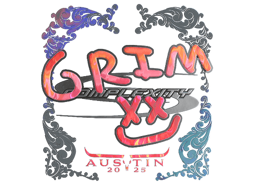 Sticker | Grim (Holo) | Austin 2025 (Sticker | Grim (Holo) | Austin 2025)